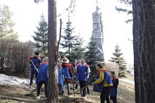 Молодые "Волонтеры культуры" Кузбасса привели в порядок исторические места региона