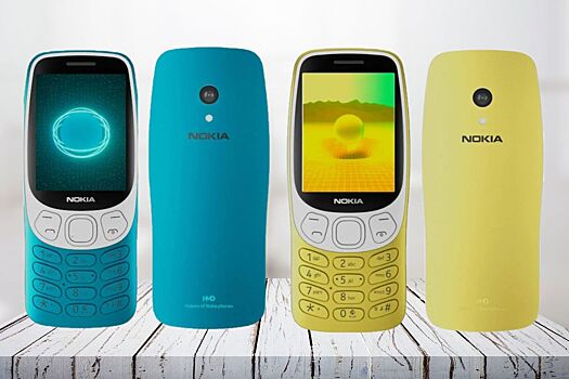 Легендарный телефон Nokia 3210 перевыпустили спустя 25 лет — с 4G и «Змейкой»