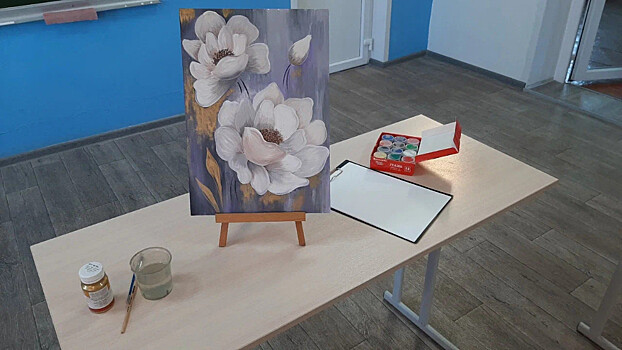 В Рассказовском округе владельцы Пушкинской карты могут участвовать в мастер-классах по живописи