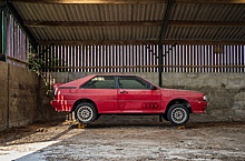 Audi Quattro 26 лет простоял без движения: вот, что с ним стало