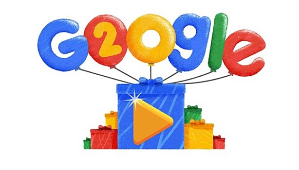 Google празднует 20-летие! Подборка самых веселых и необычных дудлов к юбилею