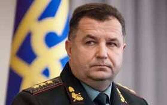 Почему Порошенко отправил в отставку с воинской службы главу Минобороны Украины