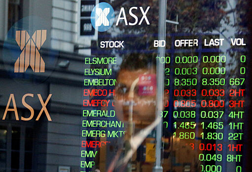 Рынок акций Австралии закрылся падением, S&P/ASX 200 снизился на 0,38%