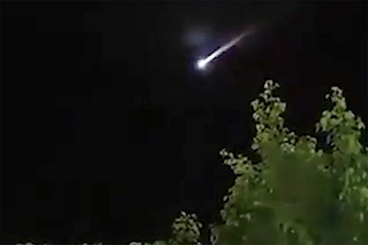 В Яванском море произошел взрыв от падения метеорита