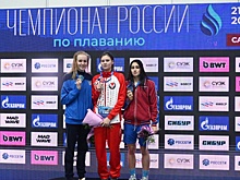 Спортсменка из Удмуртии заняла первое место на чемпионате России по плаванию в Санкт-Петербурге