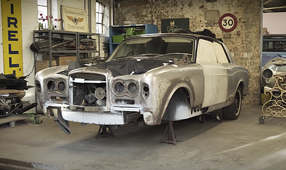 Посмотрите, как восстанавливают редкий Bentley 1969 года выпуска