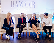 Журнал Harper`s Bazaar представил фотовыставку в ТГ Модный Сезон