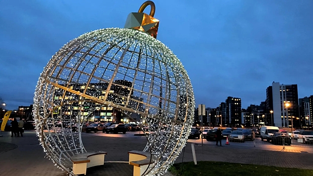 Россиян предупредили о штрафах за самовольное новогоднее украшение подъездов