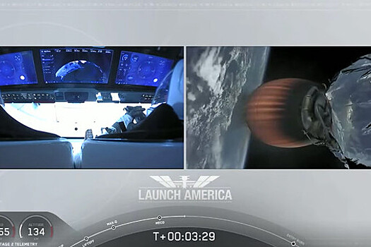 Crew Dragon начал схождение с орбиты