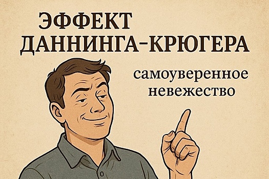 Что такое эффект Даннингa–Крюгера