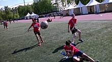В «Лужниках» состоялся фестиваль «Россия любит футбол»