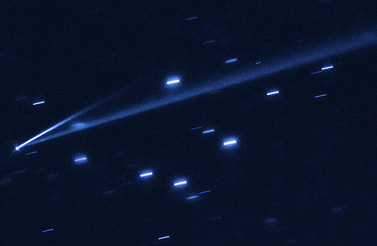 Астрономы впервые смогли увидеть изменение астероидом своего цвета