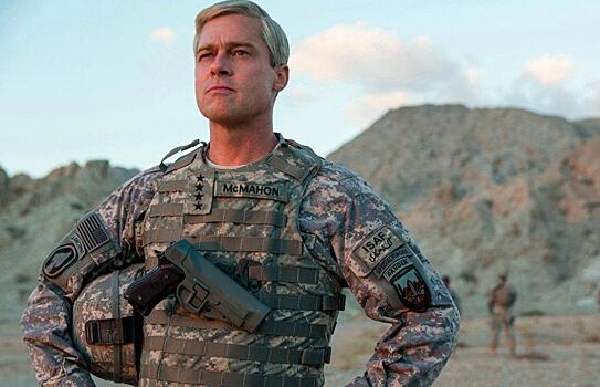 Трейлер комедии о войне в Афганистане с поседевшим Брэдом Питтом появился в сети