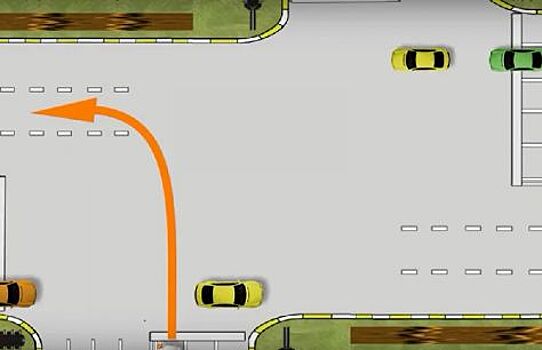 Как правильно выполнить поворот налево на смещенном перекрёстке?