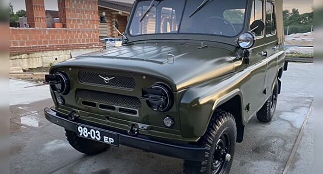 УАЗ-469, 1977 модельного года, восстановили «в идеал»