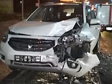 В Обнинске столкнулись две иномарки