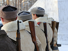 Церемония прощания с погибшим бойцом состоялась в селе Евсино Новосибирской области