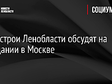 Долгострои Ленобласти обсудят на совещании в Москве