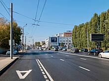 В Нижнем Новгороде отремонтировали километровый участок Московского шоссе