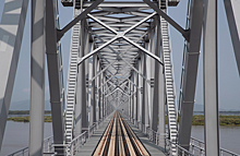 Первый железнодорожный мост через Амур между Китаем и Россией готов