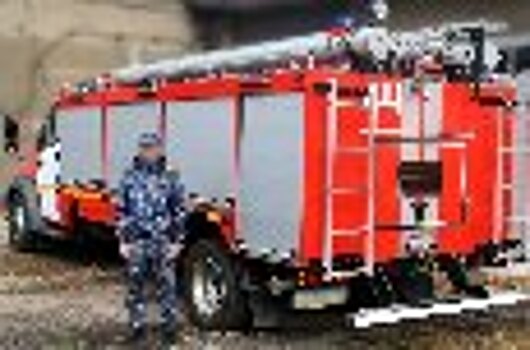 Сотрудник ИК-10 ГУФСИН России по Донецкой Народной Республике принял участие в тушении пожара