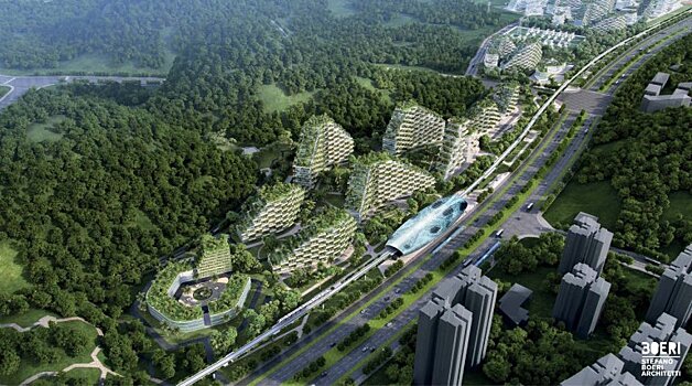 В Китае построят первый в мире город-лес