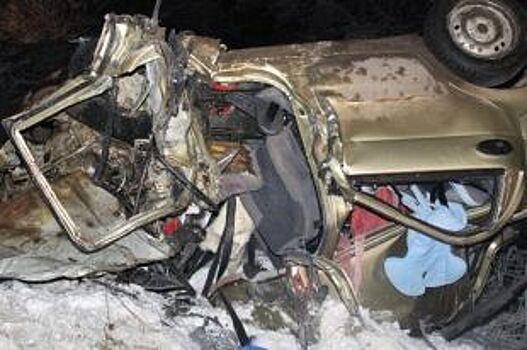 В Прикамье при столкновении «Матиза» с фурой погиб человек