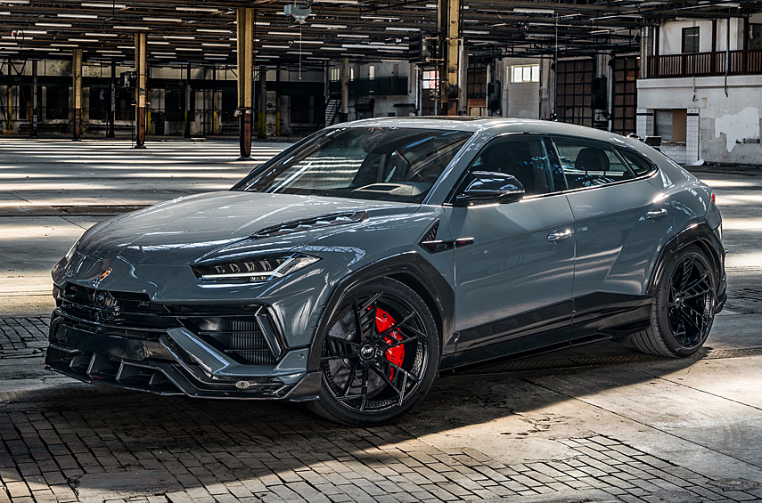 ABT Lamborghini Urus Scatenato. Над кроссовером поработали и в ABT: это первый проект мастерской, построенный на основе Lamborghini.