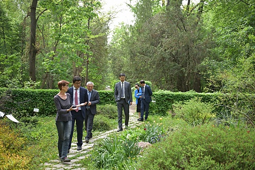 Иван Хегай: Президент и правительство выступают за полное возрождение Ботсада