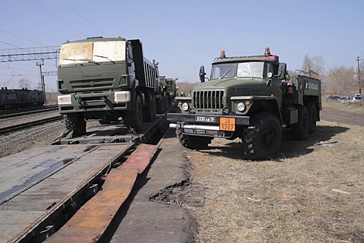 Военные железнодорожники ЦВО из Удмуртии прибыли в Амурскую область для строительства второй ветки БАМ