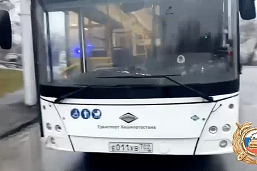 Уфимец угнал городской автобус, чтобы покататься