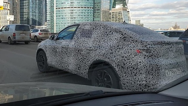 Новый Renault Arkana для России засветился в Москве