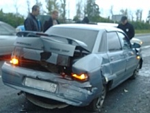 В Пензенской области дорогу не поделили две вазовские легковушки: есть пострадавший