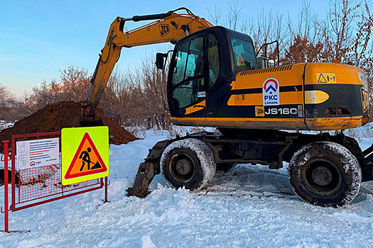 В Самаре приступили к ремонту водовода на Шестой просеке
