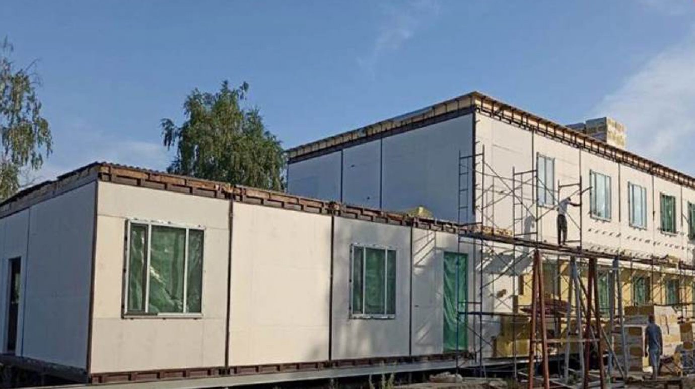 Новый корпус больницы в Земетчине будет готов осенью