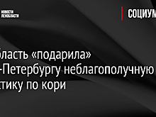 Ленобласть «подарила» Санкт-Петербургу неблагополучную статистику по кори