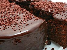 Постный шоколадный пирог