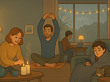 Полежать еще пять минут: россияне рассказали, как на них влияет осень. Исследование Rambler&Co