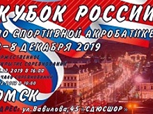 В Омске пройдет Кубок России по спортивной акробатике