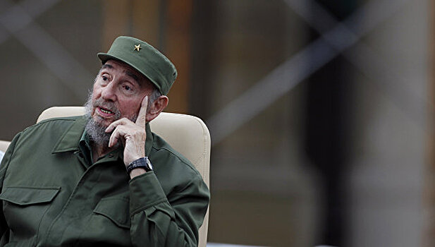 Путин поздравил Фиделя Кастро с 90-летием