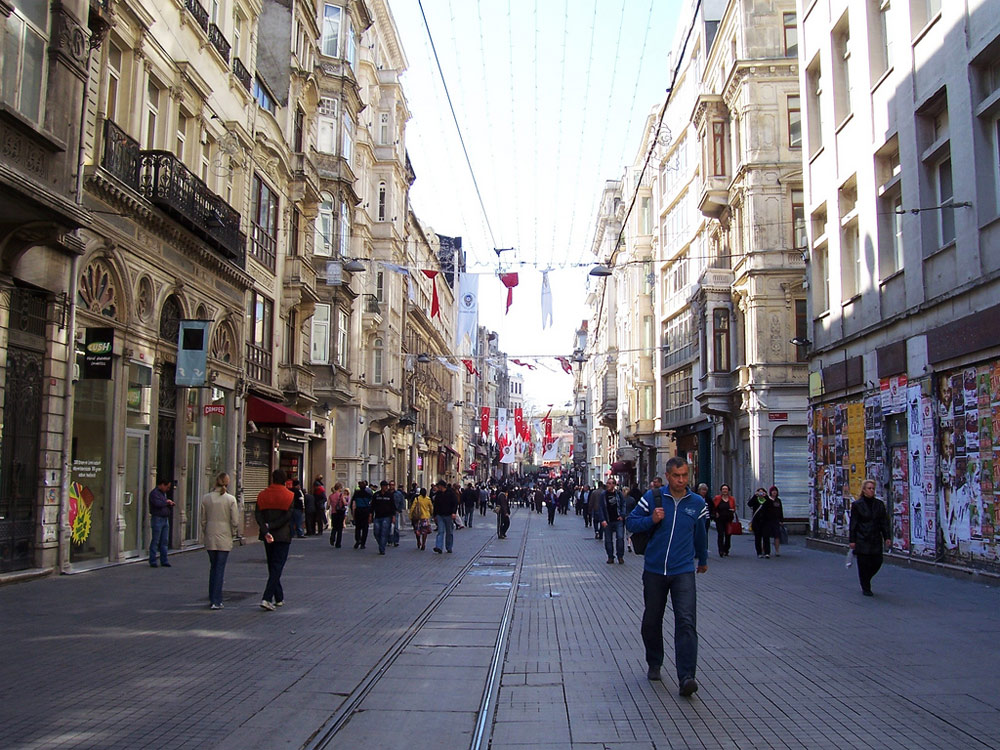 Улица Независимости, Стамбул, Турция, Ближний Восток