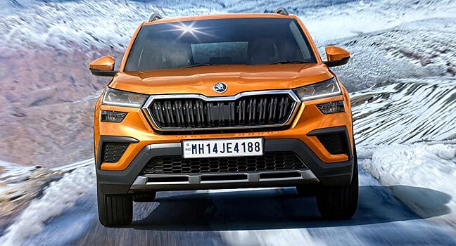 Новый кроссовер Skoda Kushaq пользуется высоким спросом в Индии