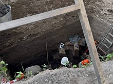 При раскопках в Смоленске обнаружили древнюю стену