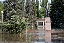 Власти Новой Каховки заявили о риске заражения воды из-за затопления кладбища после разрушения ГЭС