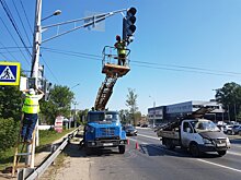 На нижегородских улицах обновили 15 светофоров