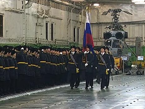 Североморск встречает российские корабли после операции в Сирии