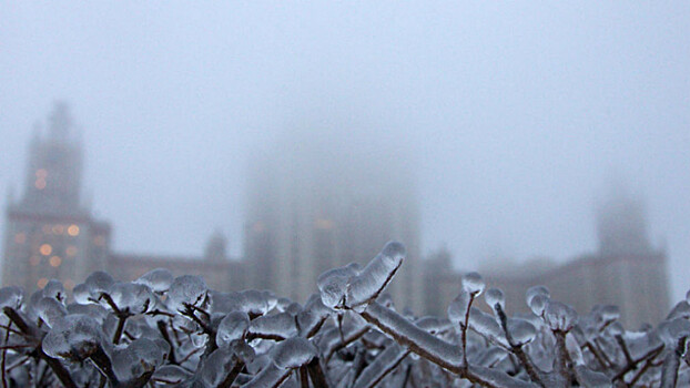 В Москву придут туман и гололед