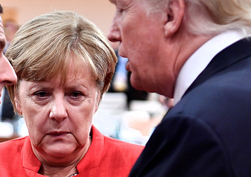 Меркель расписалась в бессилии перед США