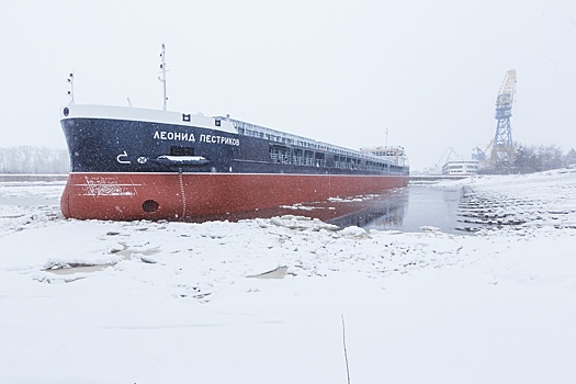 Сухогруз «Леонид Пестриков» спустили на воду на «Красном Сормове»