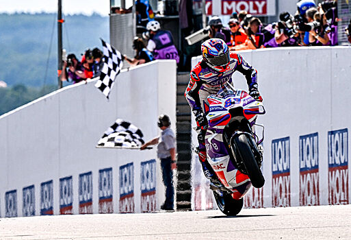 Хорхе Мартин оформил победный дубль на Гран При Германии MotoGP